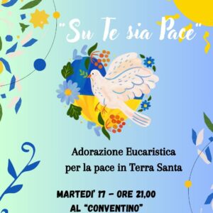 per la Pace in Terra Santa