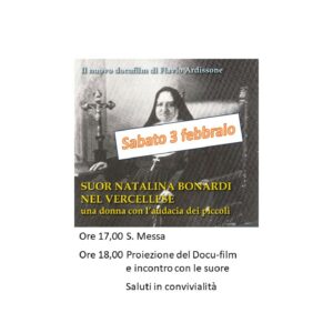 Madre Natalina e il territorio Vercellese Madre Natalina e il territorio Vercellese